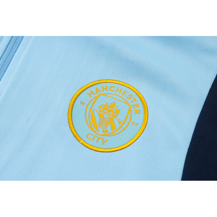 Chandal de Chaqueta del Manchester City 2023-2024 Azul - Haga un click en la imagen para cerrar